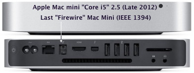 Last Mac Mini w/Firewire
